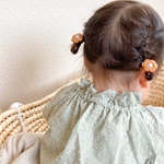 木のおはなのヘアゴム 