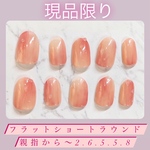 現品限り【マーメイドネイル】　マーメイド　夏　ネイル　ネイルチップ　オーロラネイル　シェルネイル　サマーネイル