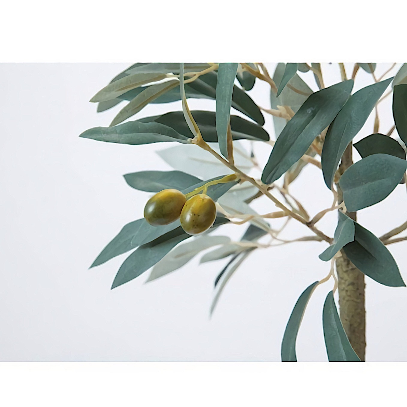 光触媒 人工観葉植物 ウォールグリーン フェイク フラワー オリーブ57 
