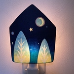 ＊再販 *  Night Lamp*「 夜の森へ for summer  」