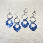 【なおこ様専用】💙アクリルフープピアス