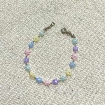 お花ブレスレット　カラフル
