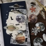 PETシール　宇宙