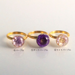 受注生産♡スターフラワーのプチリング(2)