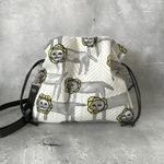 ⚮̈ミナペルホネン　look エアリーポシェット　手拭　ショルダーバッグ