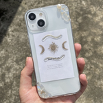 月と太陽のiPhoneケース