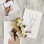 ポストカード／ドライフラワーSET A