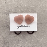 heart gom / peach