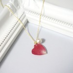 rose＊コットンパール  ネックレス