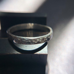 ｟silver925｠槌目リング