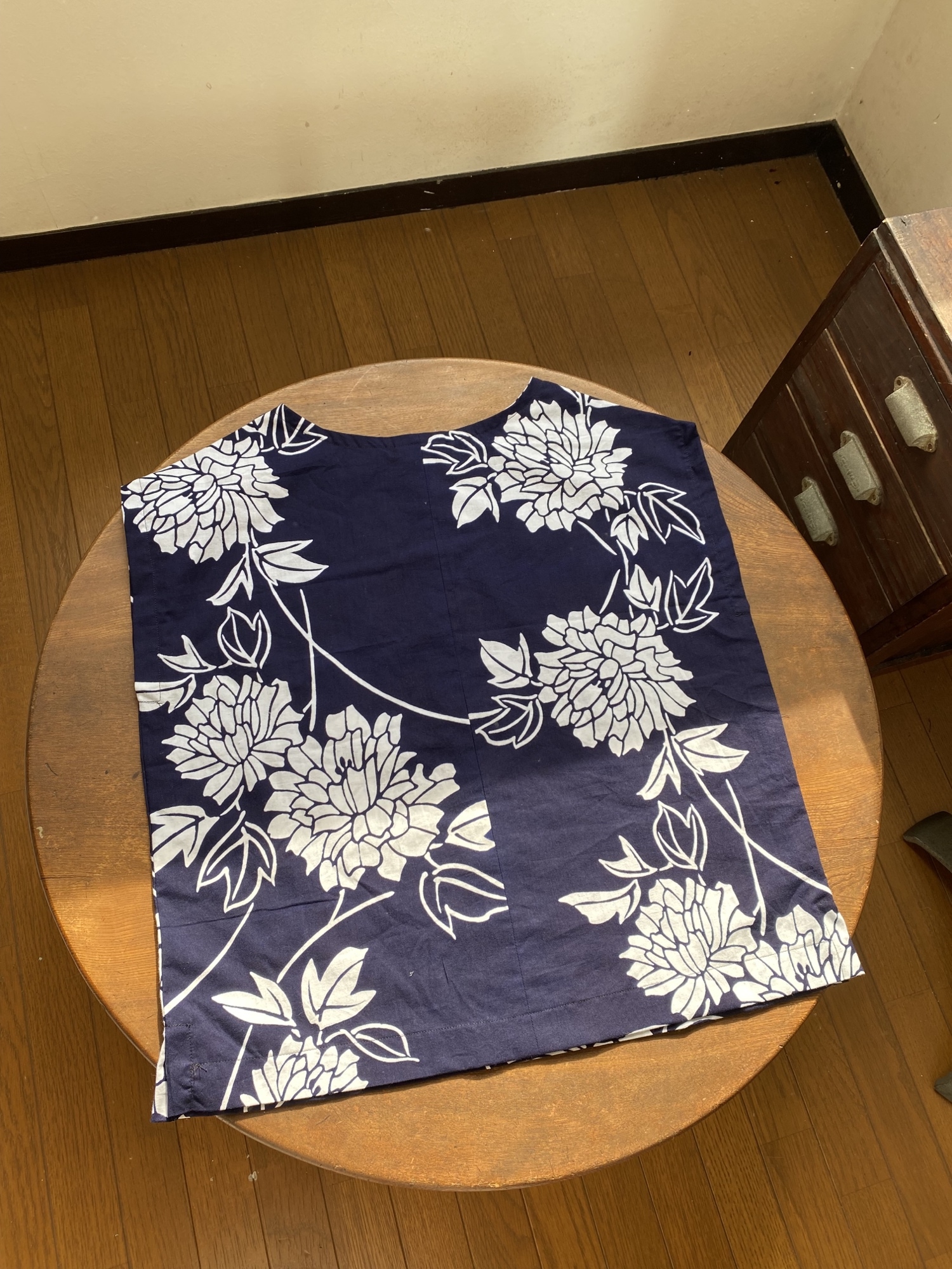 浴衣リメイク セットアップ 紺 - NORIKOKIMONO'S GALLERY