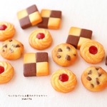 クッキーのヘアゴム(ジャム/チョコチップ/クッキー)