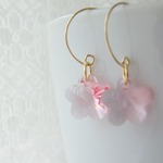 染まるさくらいろのピアス