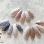 ネイルチップ No.6 ニュアンスネイル nail ジェルネイル