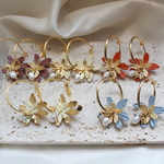 \ 再販＆新色登場/ flower hoop