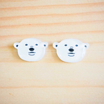 まったりしろくまピアス/イヤリング
