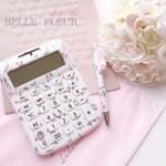 【7/8（Fri.）NEW】 ♡リバティ電卓（フローティングフローラ・ピンク）¥2200←電卓のみのお値段です