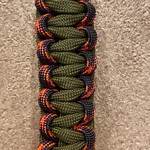 【オーダー品】 IDタグ ＋ パラコードチョーカー(オリジナル ネームプレートset)