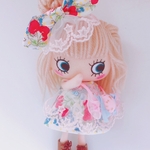 イーマリーちゃん✿︎いちごとさくらんぼのお洋服✿︎