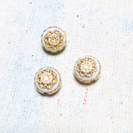 【再々入荷】10mm ドイツ製アクリルビーズ 3pcsセット＊ホワイト