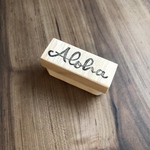 Alohaの消しゴムはんこ