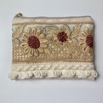 インド刺繍ポーチ（Lサイズ）