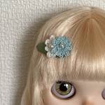 お花のパッチンピンどめ