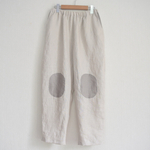 リネンのシェフパンツ