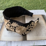 インド刺繍リボン　カチューシャ
