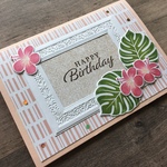 【誕生日カード】ハイビスカス