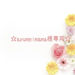 ☆ayumeimama様専用☆