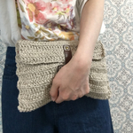 ナチュラルクラッチバッグ