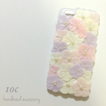  《白百合・PINK》 スマホケース〜flower box〜 