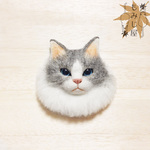 ねこブローチ＊Ragdoll・D＊