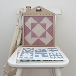 2tone mosaic  モザイクアート　木製玩具　知育玩具