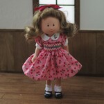マドレーヌちゃん　タイニーベッツィー用　さくらんぼワンピースセット　ピンク