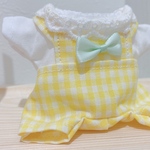 ちびぬい　洋服　黄色コンビ