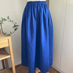☆    受注生産作品　スラブダブルガーゼスカート