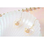 おひめさまピアス　001*ﾟ ゜ﾟ*☆(イヤリング変更可)