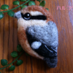 モズさんブローチ4