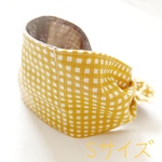 【ハンドメイド】 犬用クールネック クールバンダナ すずらんチェック Sサイズ