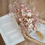 優しいピンク ナチュラルスワッグ