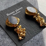 CAT’S EYE 𓂃ドイツ製ヴィンテージボタンアクセサリー𓂃