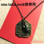 one.taka.rock様専用スカル&プレートネックレス
