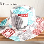 ☆SALE☆HOME GARDEN HAT<GREEN×RED> つば広type*