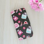 手帳型カバー すまほけーす iPhone11 Pro Xperia5 iPhoneXS iPhoneX アイホン iPhone8 iPhone7 アイフォン ●F44香水黒
