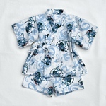 オチャメな雷神さん☆男の子甚平★サイズ90〜95【一点もの】