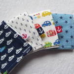 pinoatoori様ご予約品【お名前タグ付＊６重ガーゼハンカチ】４枚組