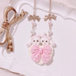 大ぶりリボンビスケットネックレス🎀