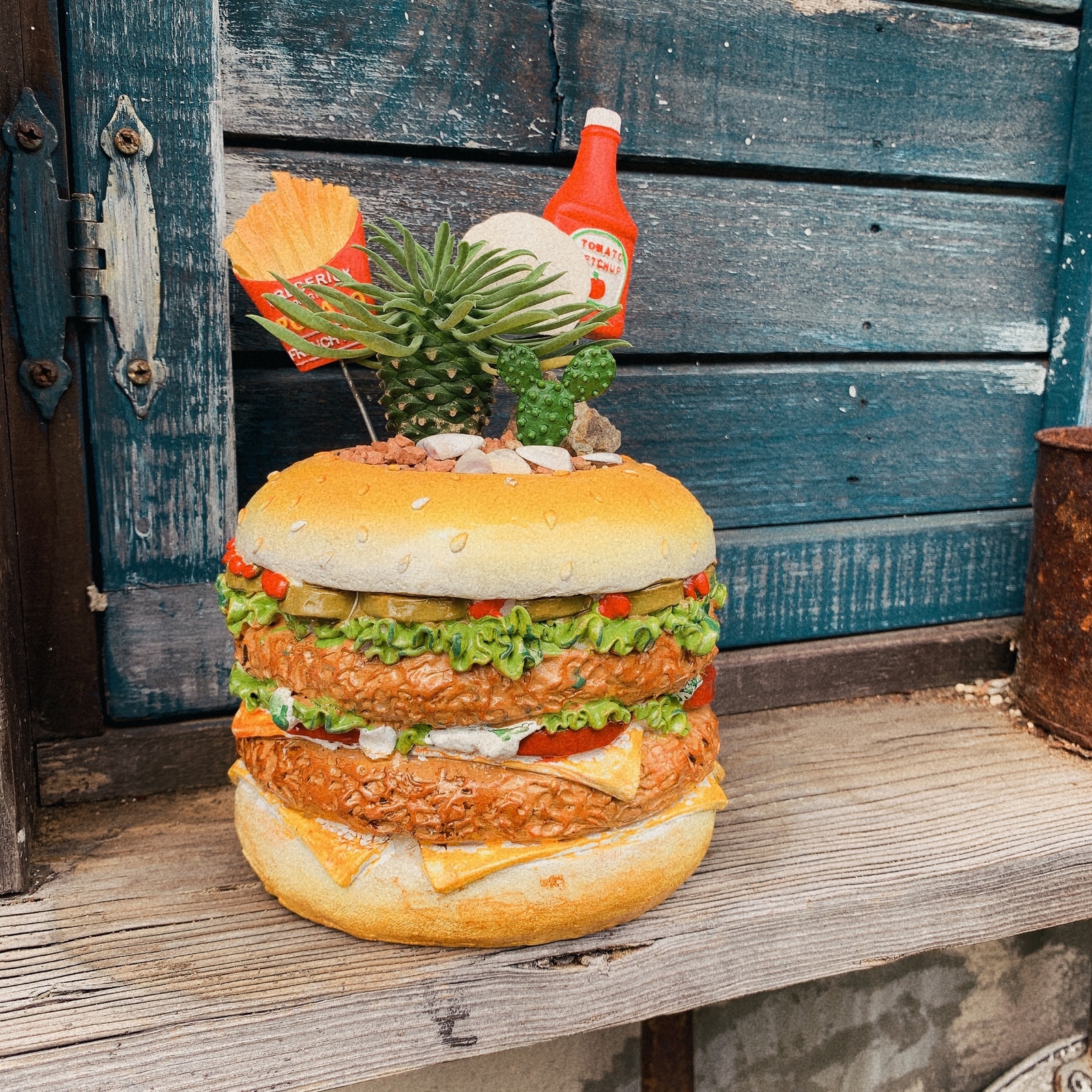 アメリカンダイナー/ ハンバーガー オーナメント/ BURGERS スツール アメリカンダイナー/ ハンバーガー オーナメント/ BURGERS スツール
